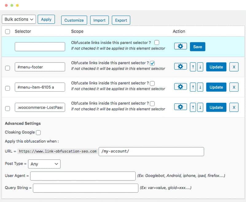 link obfuscation seo wordpress plugin